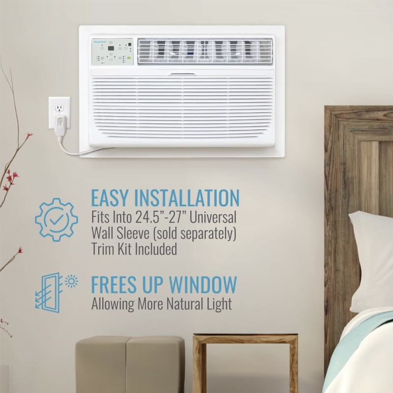 10,000 BTU Through the Wall Air Conditioner,230V, R32 KSTAT102E, product image 6 of 15