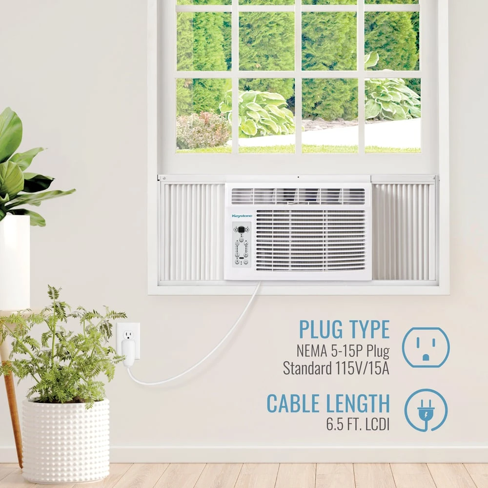 6,000 BTU 115V 250 Sq. Ft. Window Air Conditioner KSTAW06DE, product image 4 of 17
