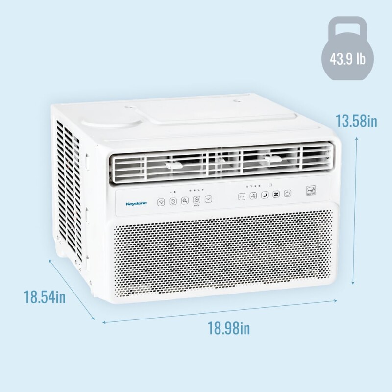 8000 BTU Window AC, Inverter, 115V, R32 KSTAW081WA, product image 2 of 15