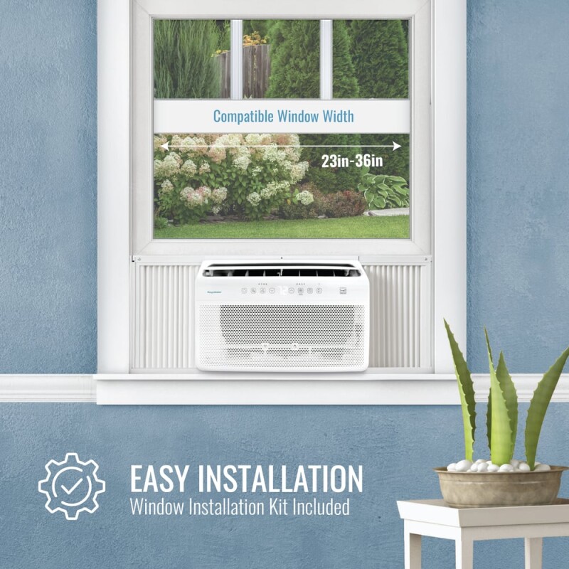 8,000 Window AC, 115V, Inverter, Energy Star KSTAW08INV, product image 5 of 14