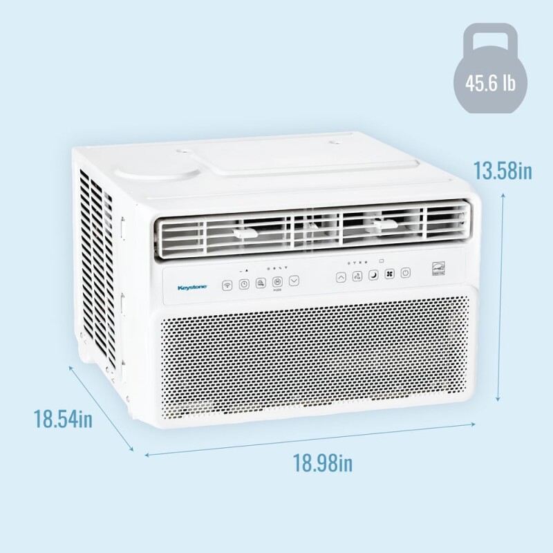 10000BTU Window AC, Inverter, 115V, R32 KSTAW101WA, product image 2 of 15