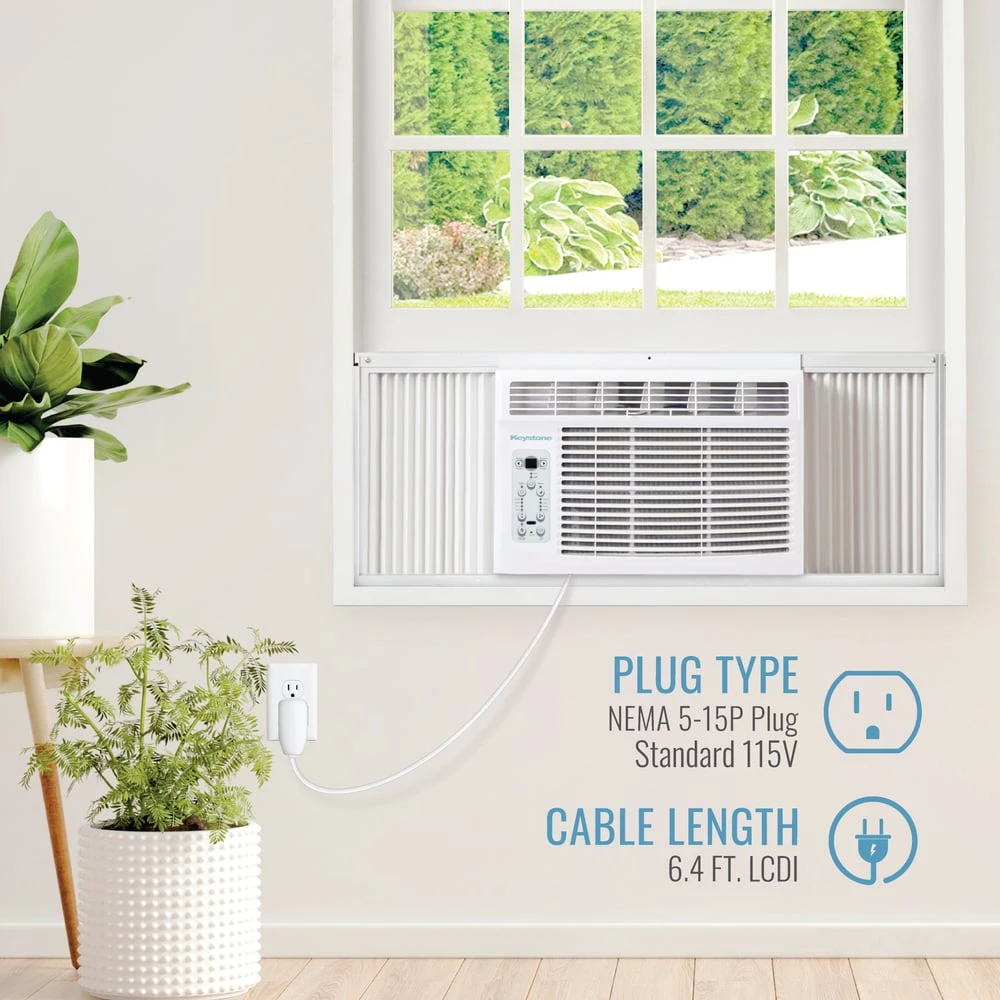 10,000 BTU Window-Mounted Air Conditioner with Follow Me LCD Remote Control KSTAW10BE, product image 6 of 16