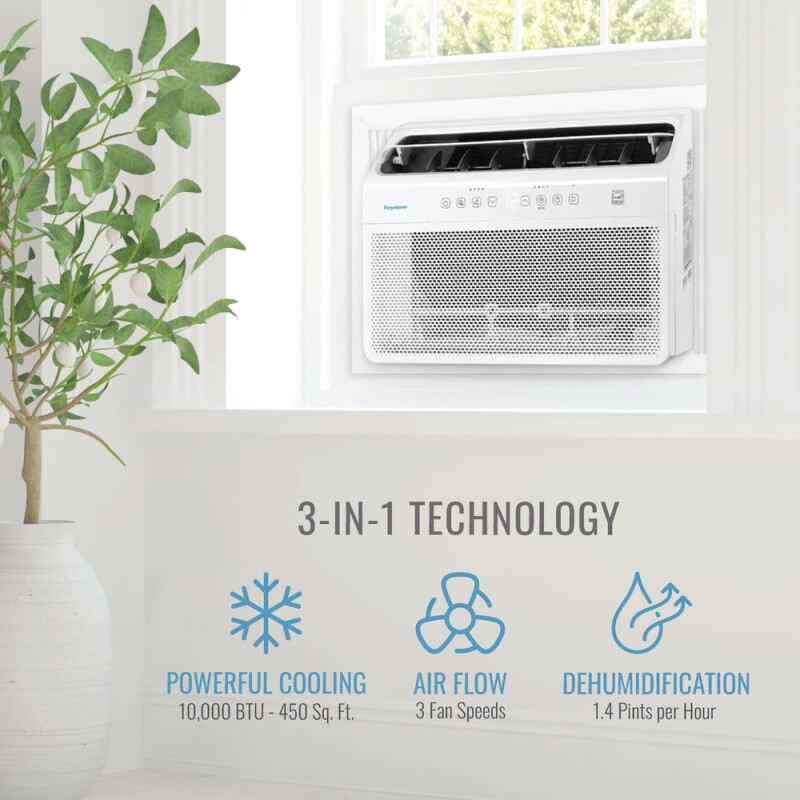 10,000 Window AC, 115V, Inverter, Energy Star KSTAW10INV, product image 3 of 14