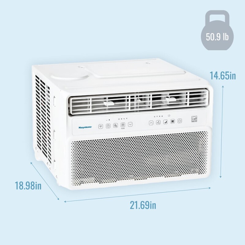 12000 BTU Window AC,Inverter, 115V, R32 KSTAW121WA, product image 2 of 15
