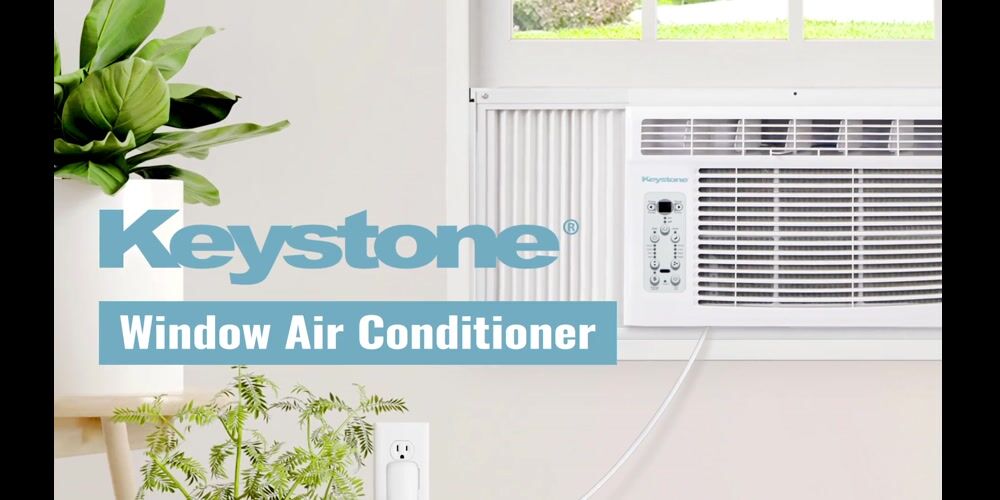 12,000 BTU Window-Mounted Air Conditioner with Follow Me LCD Remote Control KSTAW12CE, product image 13 of 14
