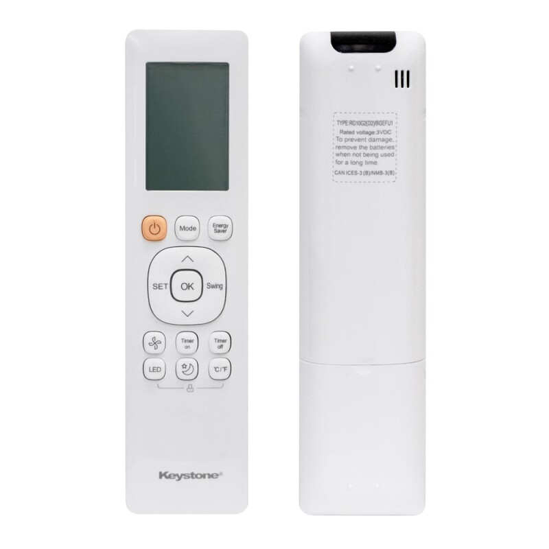12,000 BTU Window Mounted Inverter Air Conditioner with Supplemental Heat and Remote Control KSTAW12INVHC, product image 9 of 15