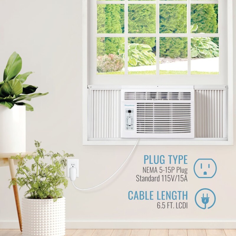 14,500 BTU Window A/C, Cool Only, Remote Control, 115V KSTAW14CE, product image 7 of 16