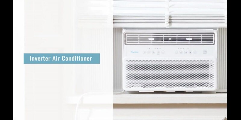 18,000 BTU 230V Window Mounted Inverter Air Conditioner with Remote Control KSTAW182WA, product image 15 of 16