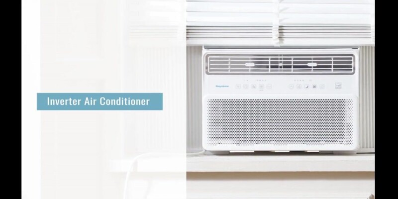 24,000 BTU 230V Window Mounted Inverter Air Conditioner with Remote Control KSTAW242WA, product image 15 of 16