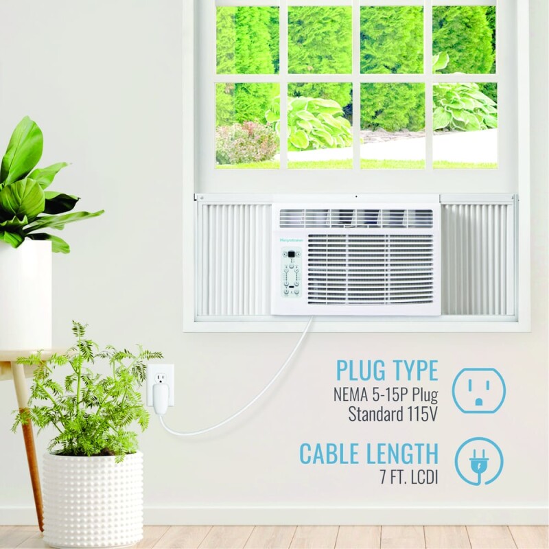 8,000 BTU Heat and Cool Window Air Conditioner,R32 KSTHW08B, product image 5 of 14