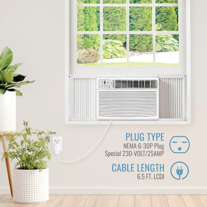 18,000 BTU Heat/Cool Window Air Conditioner, R32 KSTHW18B, product image 7 of 15