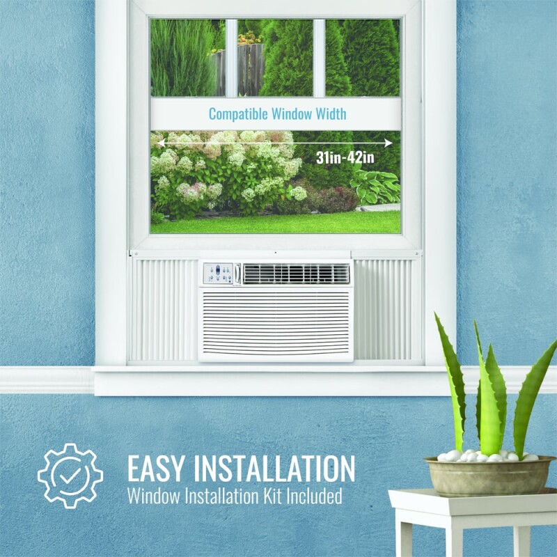 23,000 BTU Heat/Cool Window Air Conditioner,R32 KSTHW25B, product image 4 of 14