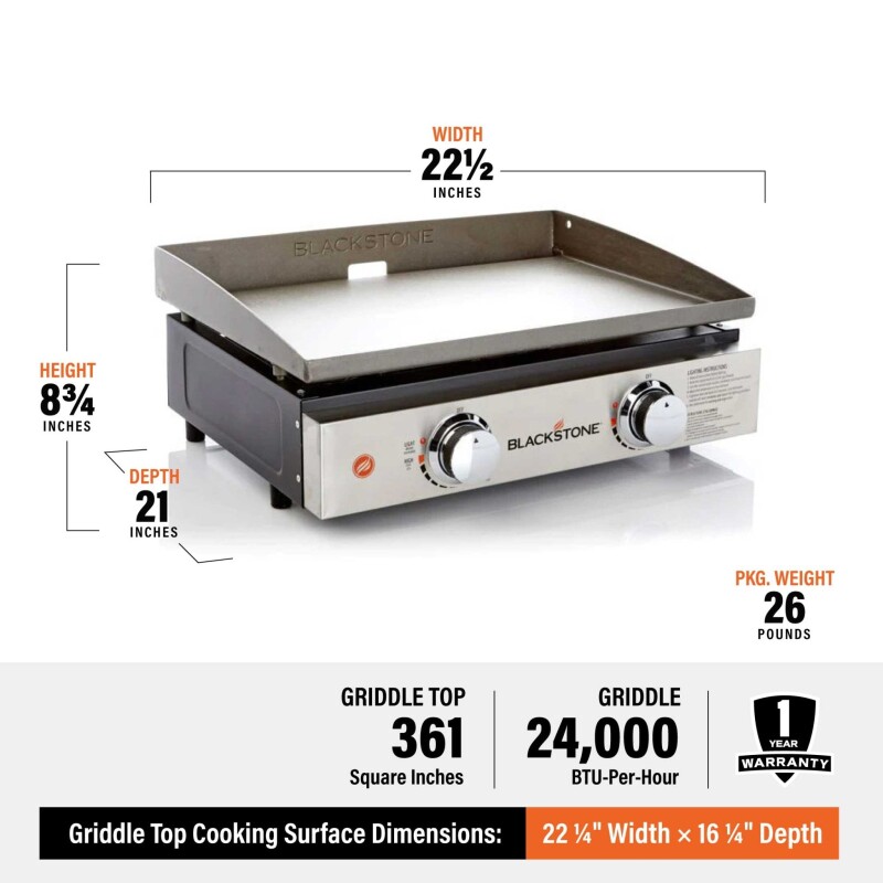 22" Griddle Bundle KT23003