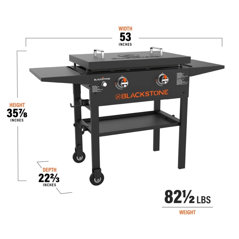 28" Griddle with Hard Cover Bundle KT24035