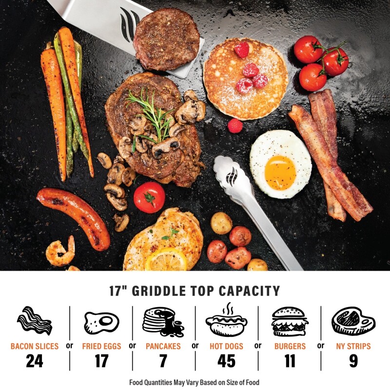 17" Tabletop Griddle with Hood Bundle KT25011, product image 8 of 10