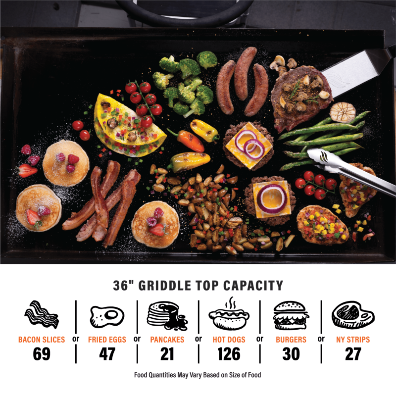 36" Griddle Airfryer Combo Bundle KT25015