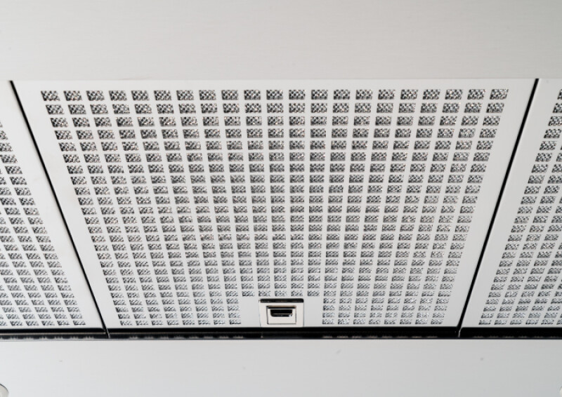30 T-Shape Wallmounted Hood, 1 motor 600 CFM view 3