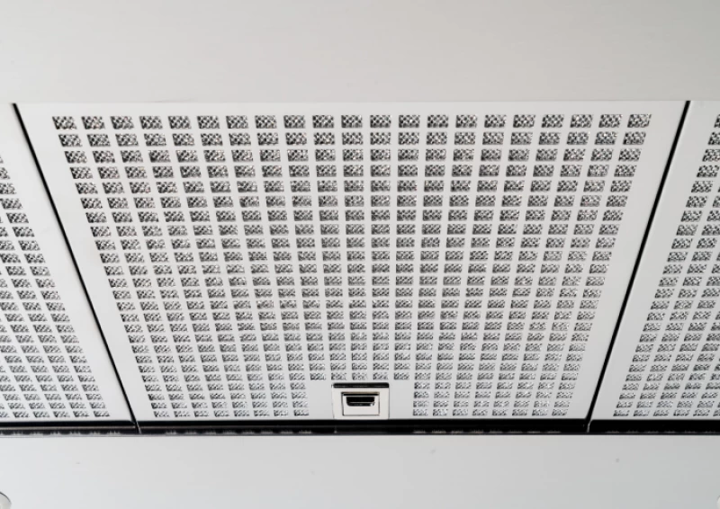 48 T-Shape Wallmounted Hood, 1 motor 600 CFM view 3