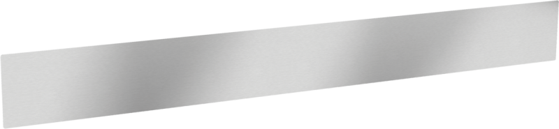Stainless‑steel toe‑kick panel for high-end panelwork of MasterCool toe-kicks. KTK3620