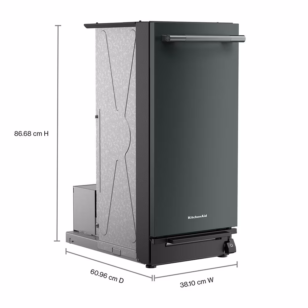 15 in. Built-In Trash Compactor with Built-In Odor Management System KTTP515TJP