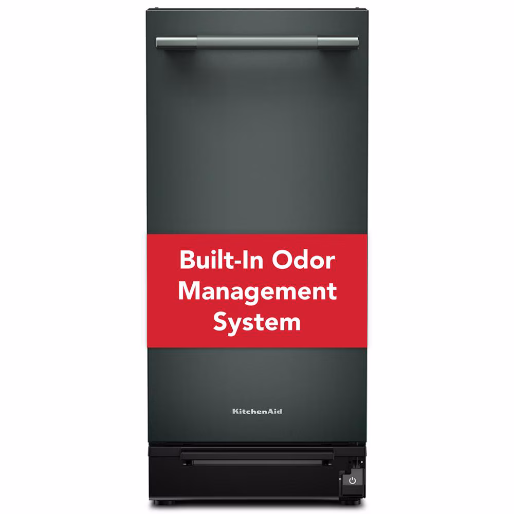 15 in. Built-In Trash Compactor with Built-In Odor Management System KTTP515TJP