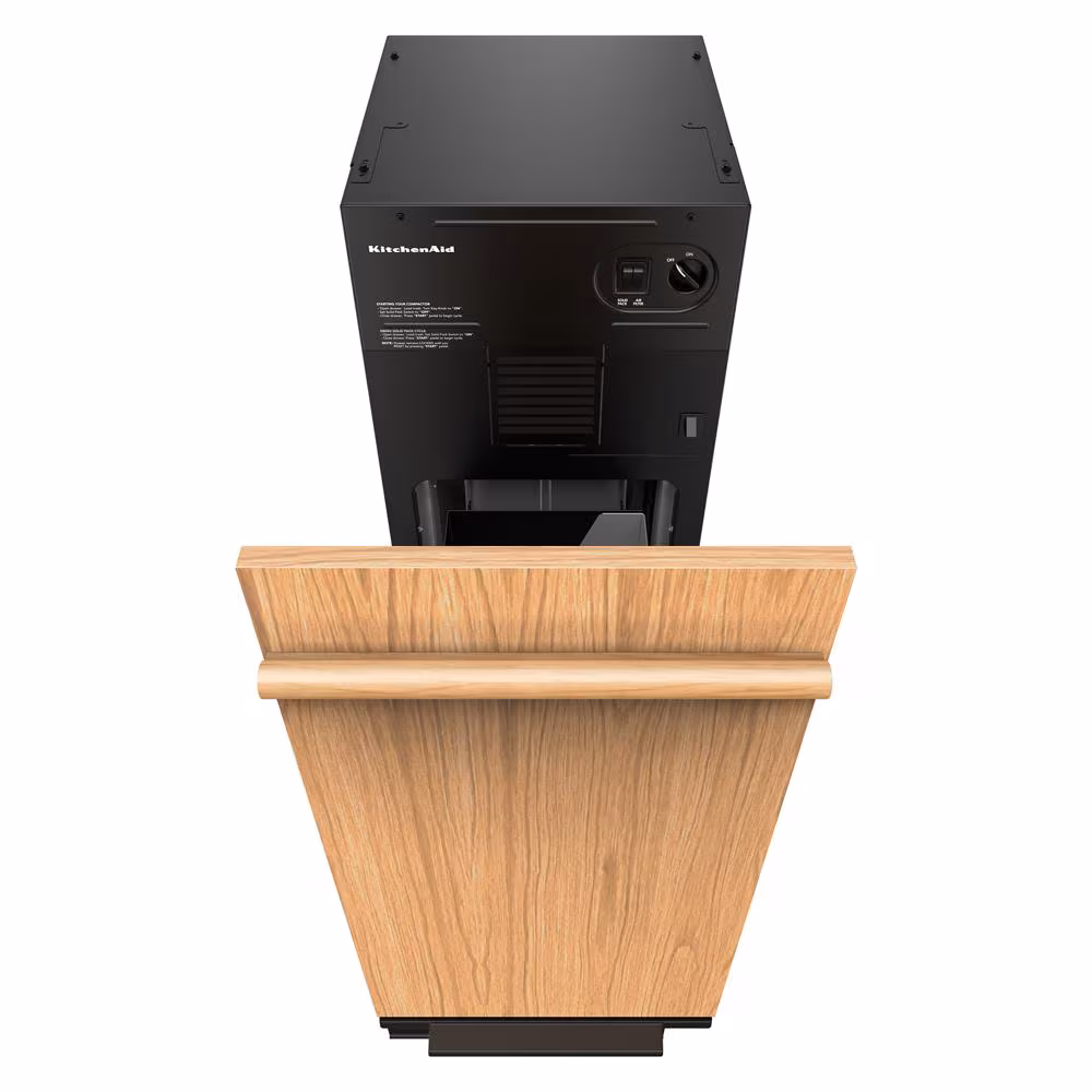 15 in. Built-In Trash Compactor with Built-In Odor Management System KTTP515TPA