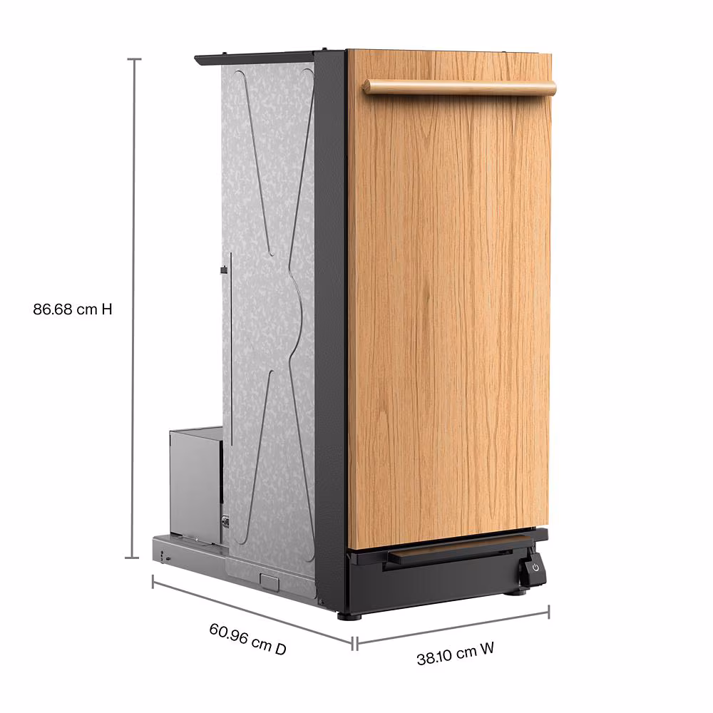 15 in. Built-In Trash Compactor with Built-In Odor Management System KTTP515TPA