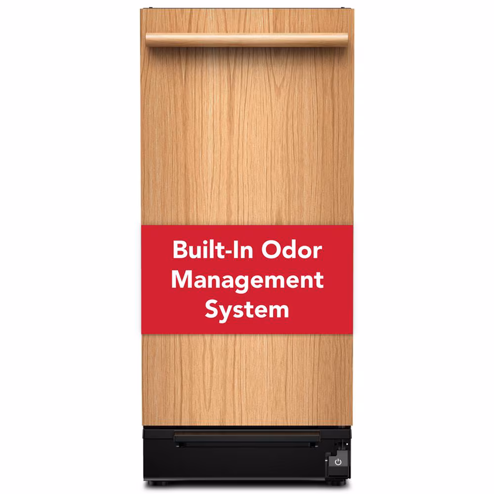 15 in. Built-In Trash Compactor with Built-In Odor Management System KTTP515TPA