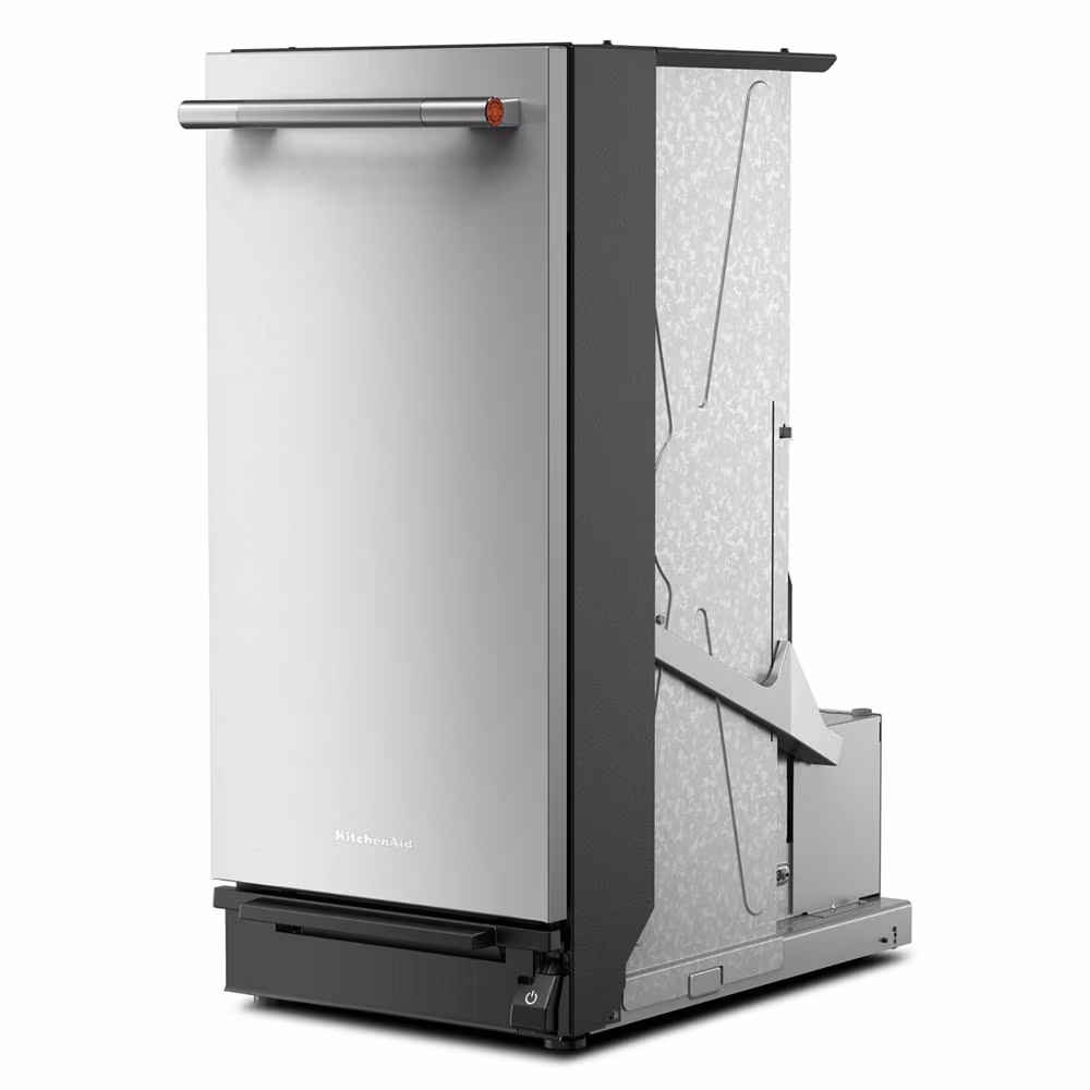 15 in. Built-In Trash Compactor with Built-In Odor Management System KTTP515TSS