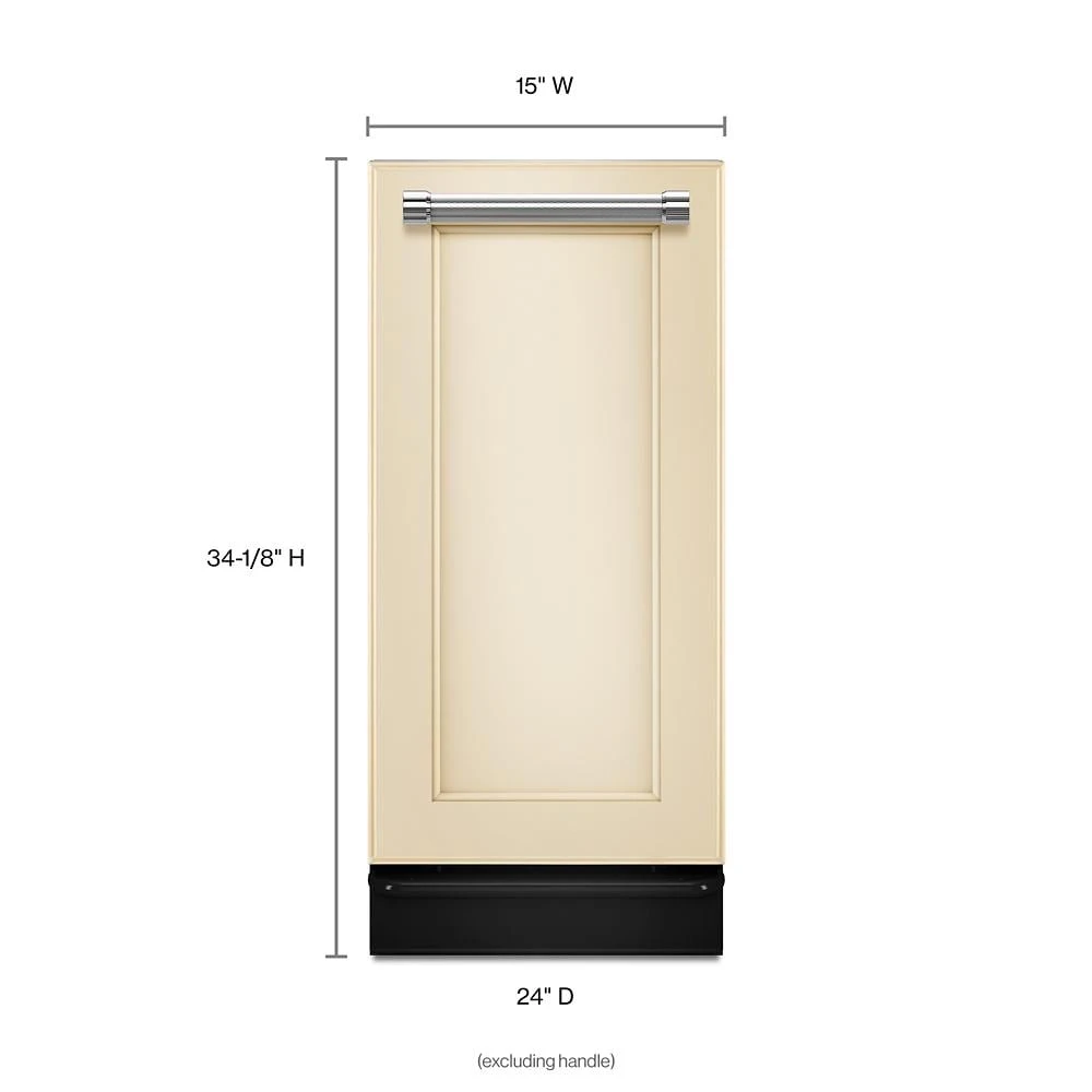 1.4 Cu. Ft. Panel-Ready Built-In Trash Compactor view 2