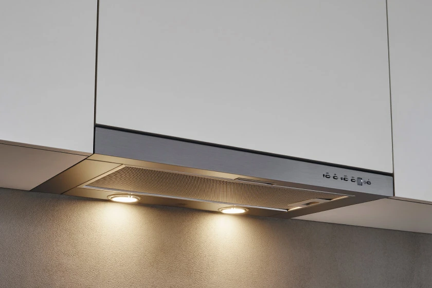 24 Telescopic Extension VIsor Hood, 1 motor 300 CFM KTV24XV