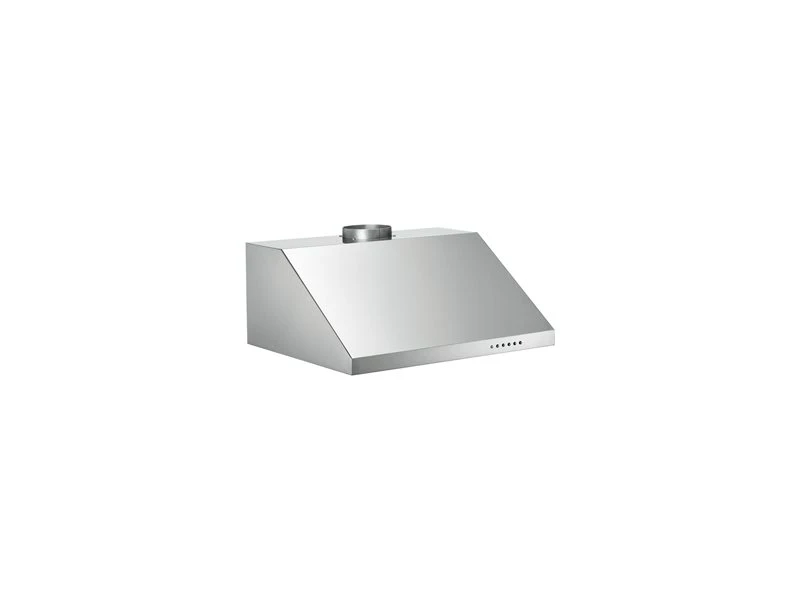 24 Wallmount Canopy Hood, 1 motor CFM 600 KU24PRO1X14