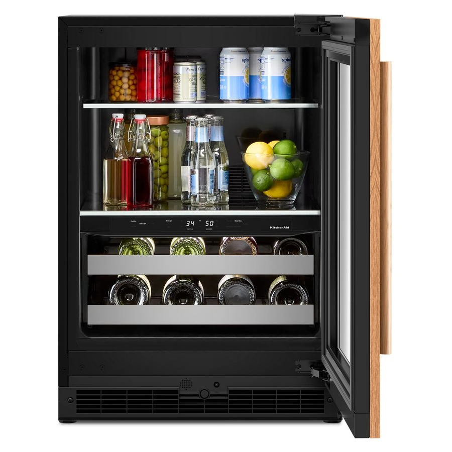 24" Panel-ready Beverage Center KUBR524SPA