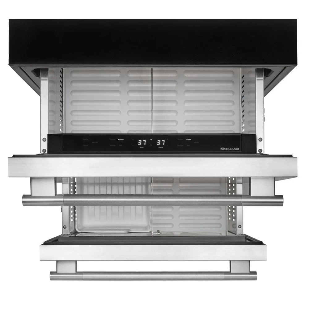 24" Stainless Steel Undercounter Double-Drawer Refrigerator/Freezer view 7