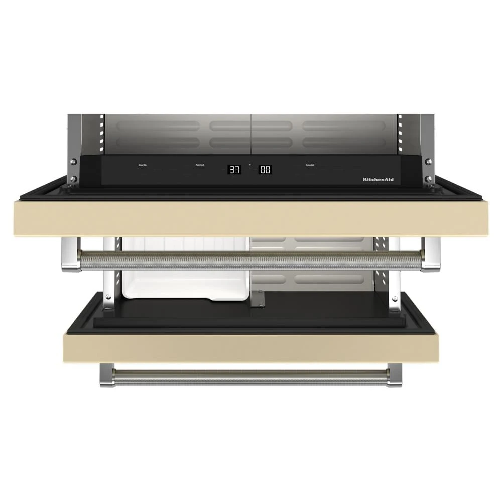 24" Panel-Ready Undercounter Double-Drawer Refrigerator/Freezer KUDF204KPA