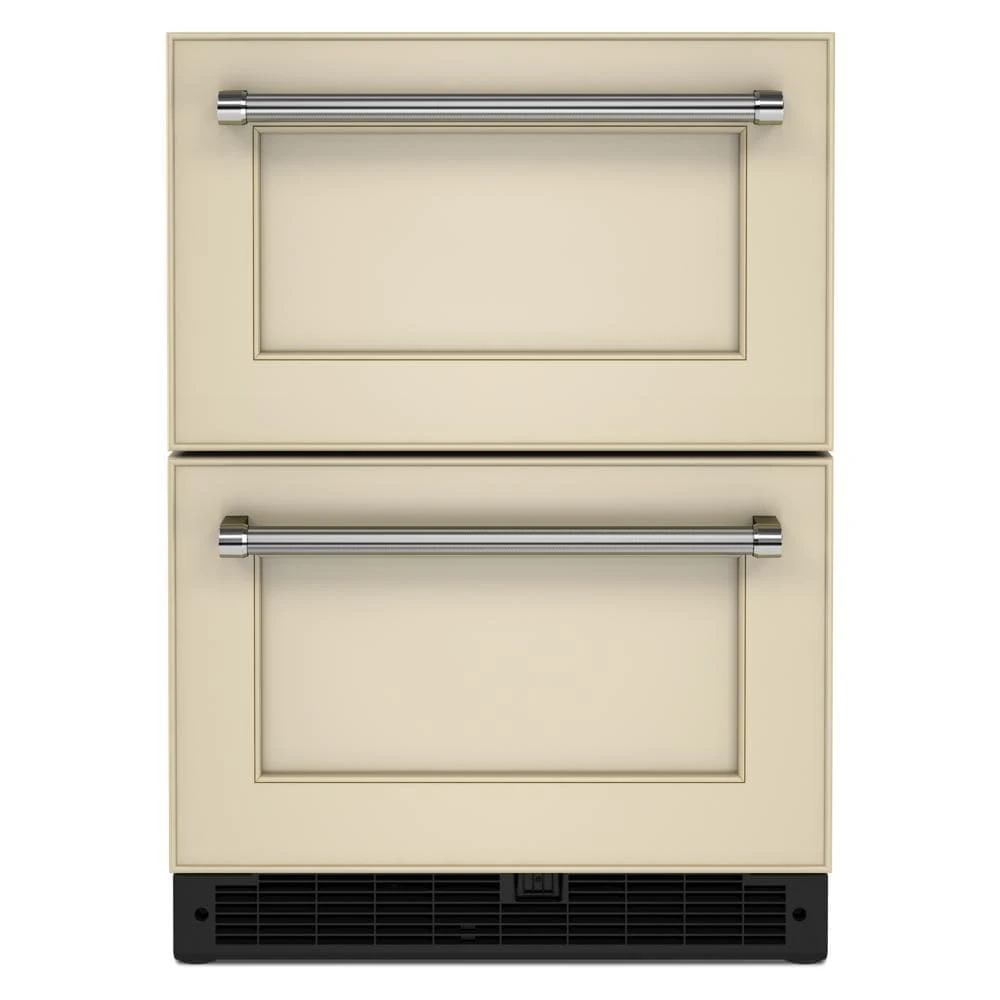 24" Panel-Ready Undercounter Double-Drawer Refrigerator KUDR204KPA