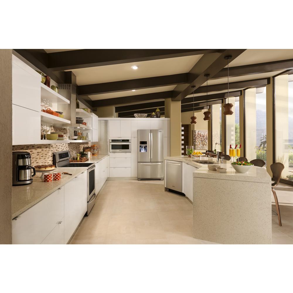 24-Inch 4-Cycle/6-Option Dishwasher, Pocket Handle view 3