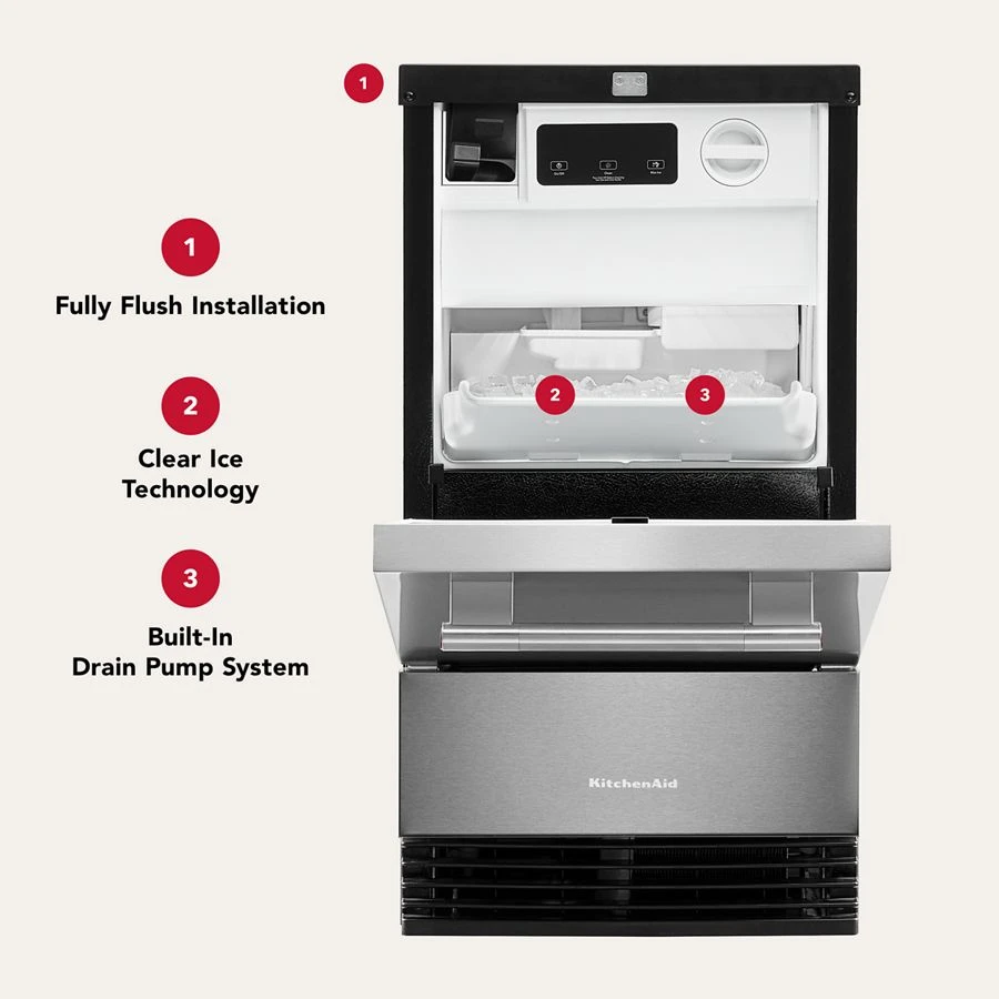 18'' Automatic Ice Maker KUID518SBE