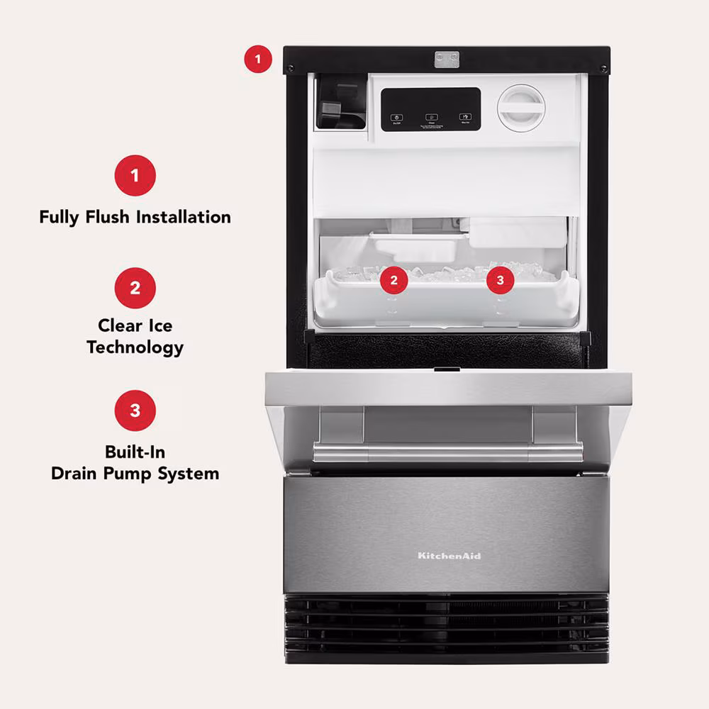 18'' Automatic Ice Maker KUID518SJP
