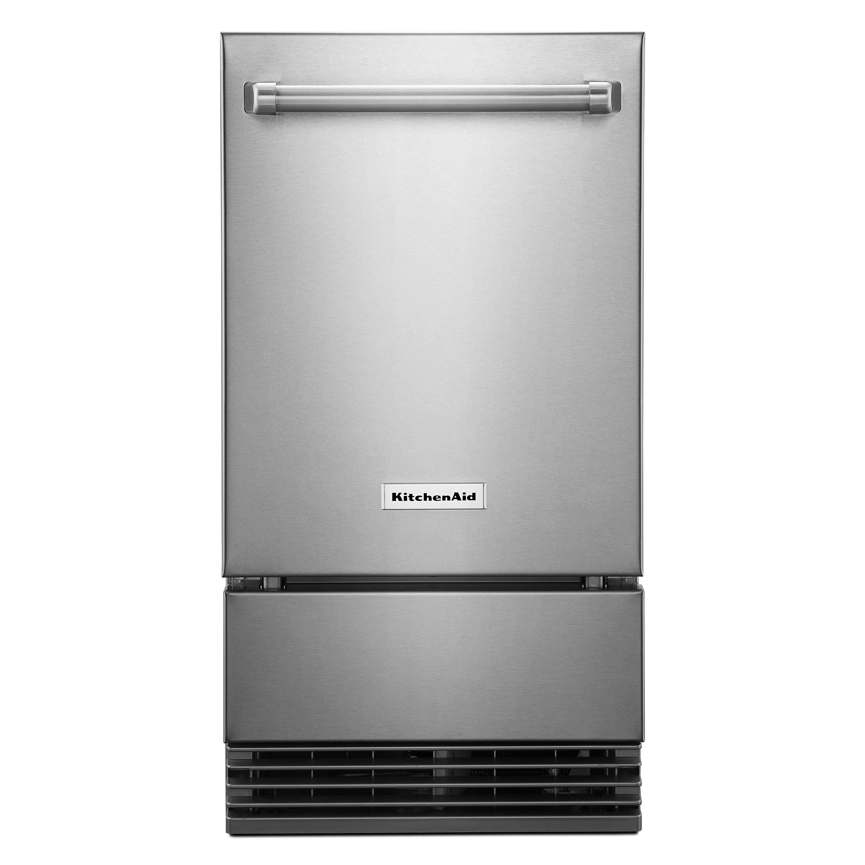 KitchenAid® 18" Outdoor Automatic Ice Maker KUIO338HSS