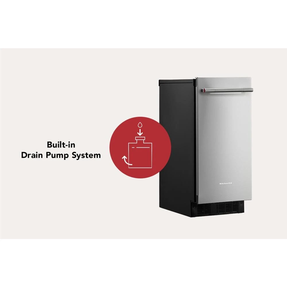 15'' Panel-Ready Automatic Ice Maker view 12