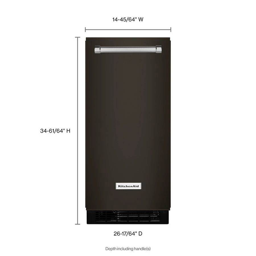 Kitchenaid® 15'' Automatic Ice Maker With Printshield™ Finish KUIX535HBS