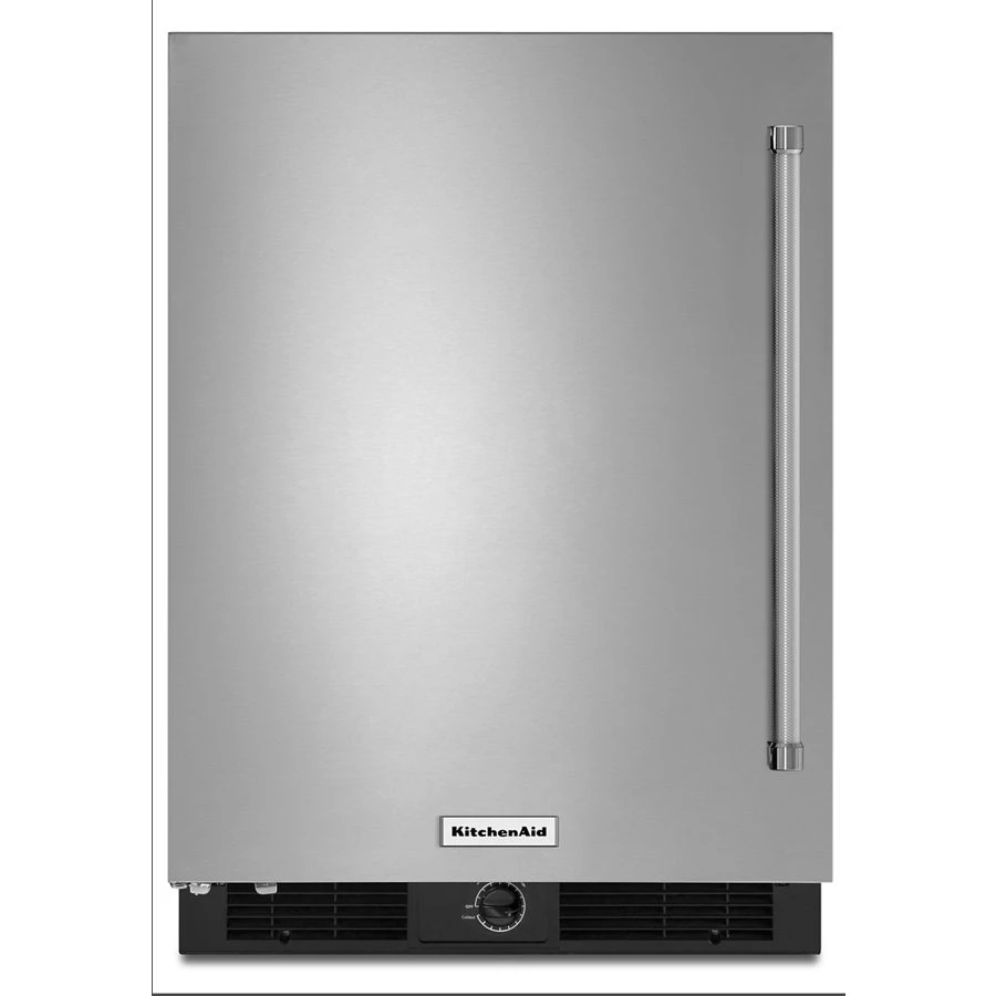 24" Undercounter Refrigerator with Door KURL104ESB
