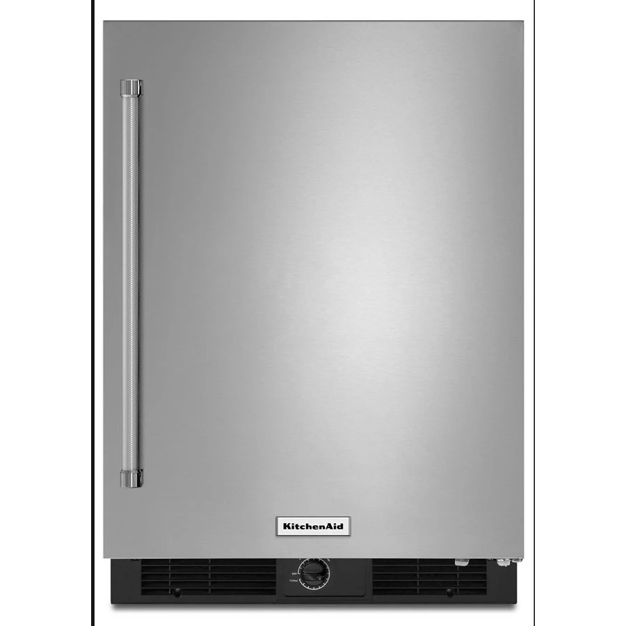 24" Undercounter Refrigerator with Door KURR104ESB