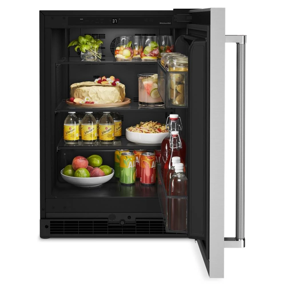 24" Undercounter Refrigerator with Stainless Steel Door view 8