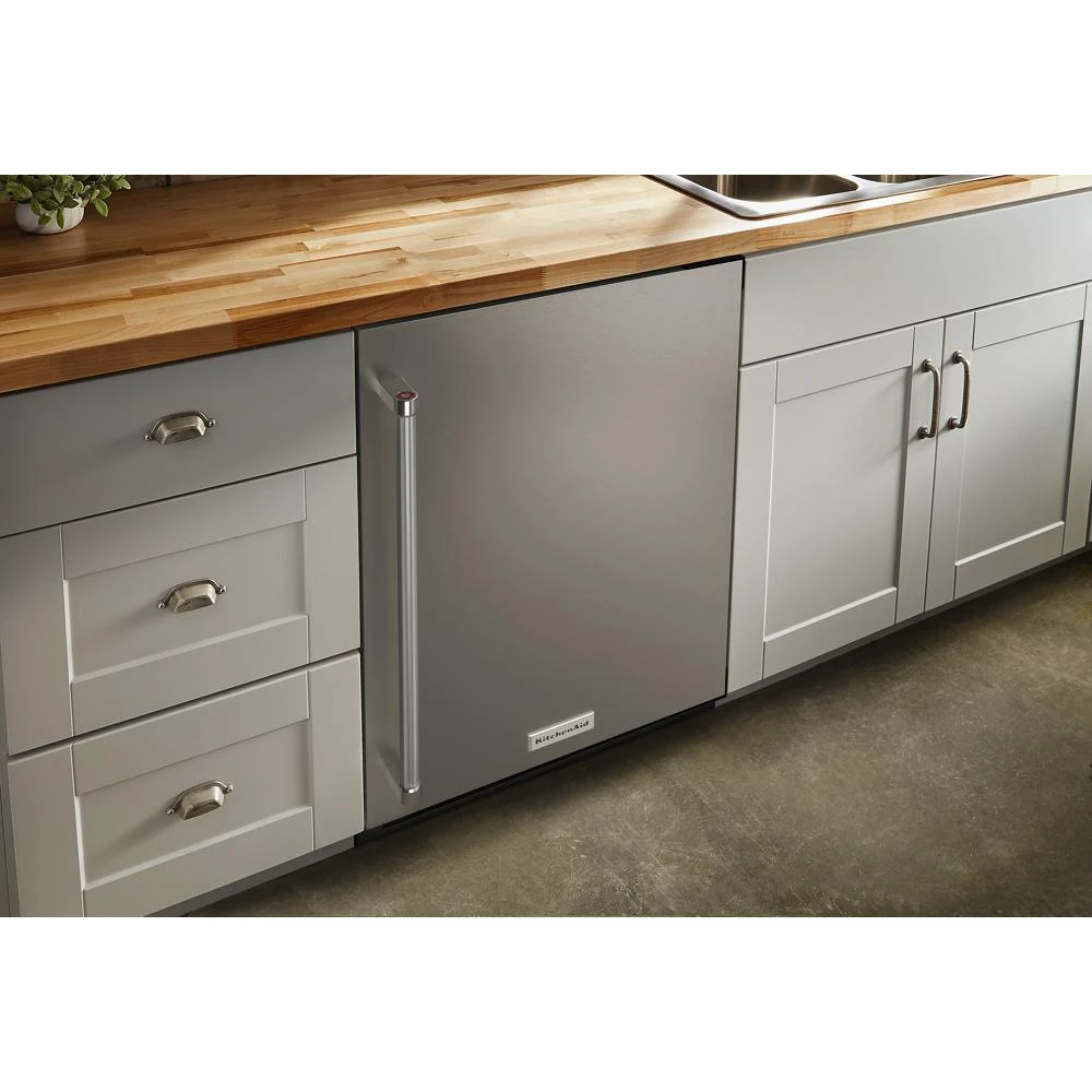 24" Undercounter Refrigerator with Stainless Steel Door view 9