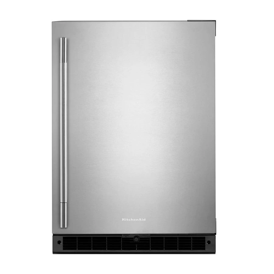 24" Undercounter Refrigerator With Stainless Steel Door KURR124SSB