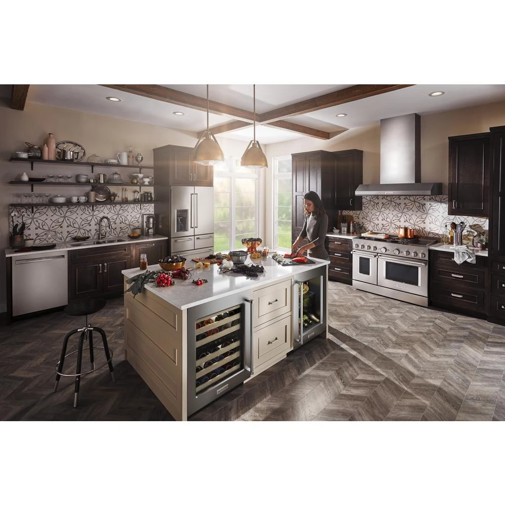 24" Undercounter Refrigerator with Glass Door view 11