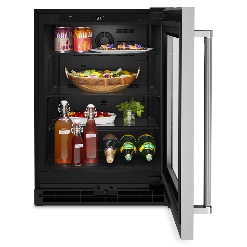 24" Undercounter Refrigerator with Glass Door view 13