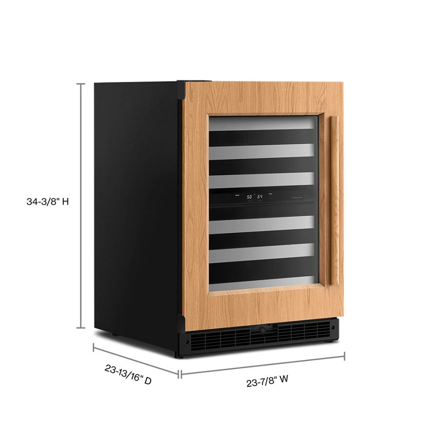 24" Panel-ready Undercounter Wine Cellar KUWL324SPA
